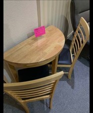 Marsic Wooden Half Moon Dining