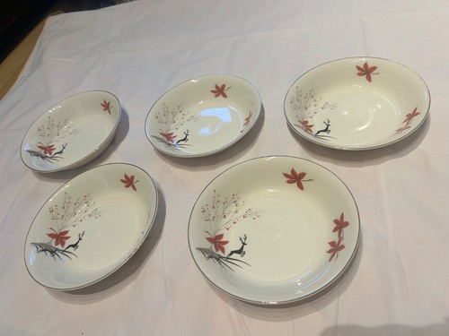 5pcs vintage alfred - alfred, meakin