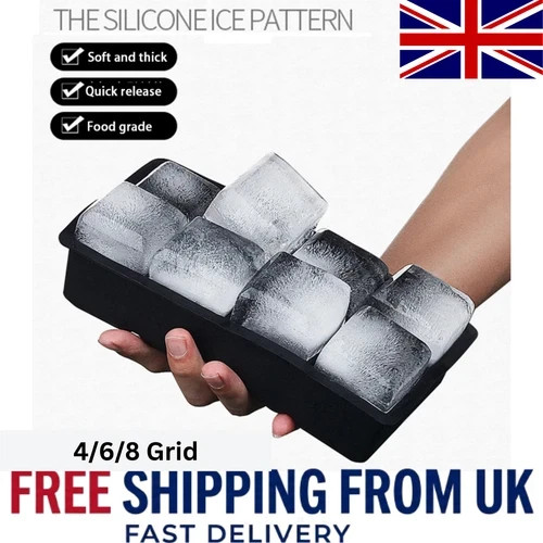 Large silicone ice cube - ice,