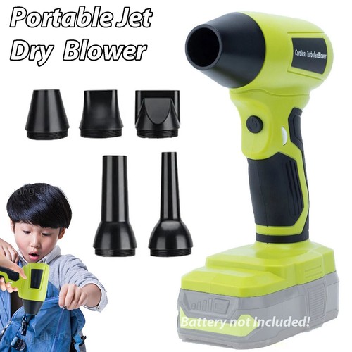 Cordless turbofan blower - turbofan, for