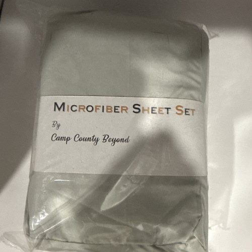 Twin microfiber cot sheet - twin, set