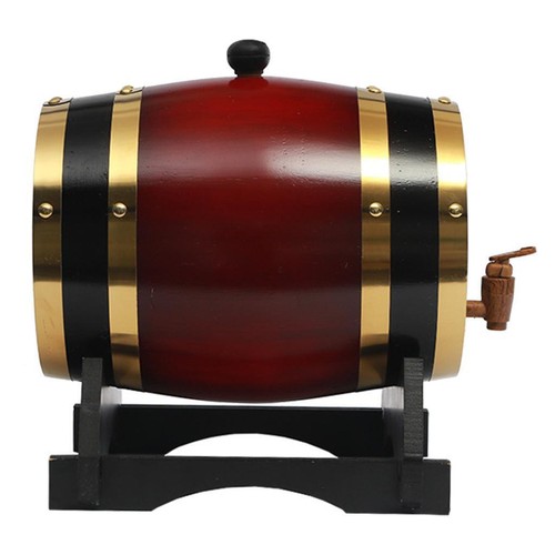 Oak wine barrel - barrel, dispenser