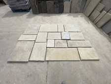 Reclaimed Bespoke Smooth York Stone Paving Flags £135 Per Yard HUGE STOCK