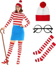 Women`s Where`s Wally? Costume