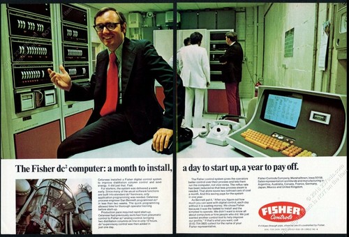 1975 fisher dc2 computer photo - fisher,