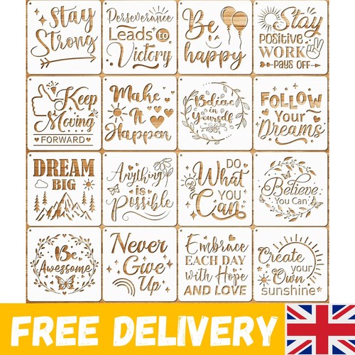 16pcs inspirational word - 16pcs,