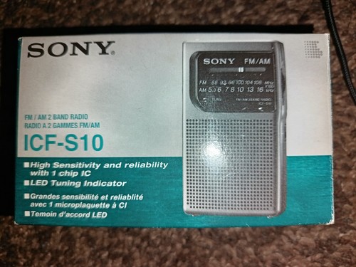 Sony icf s10 - icf, radio