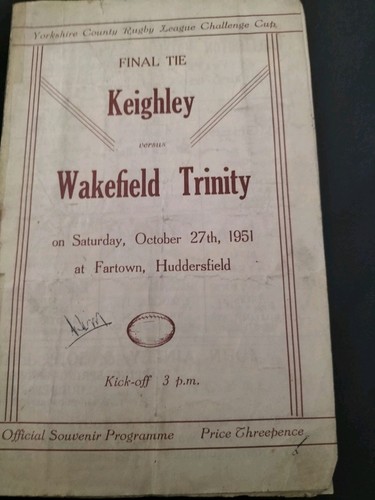 Vintage 1951 yorkshire cup - yorkshire,