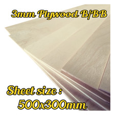 Birch Plywood Sheet 3mm –