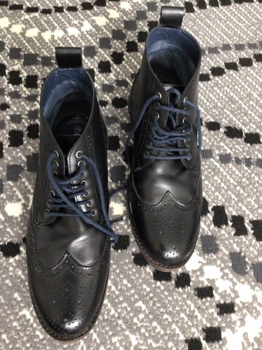 Shoe company black brogue - black,