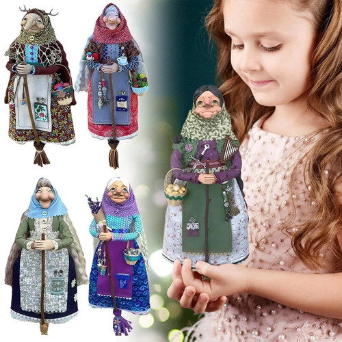 Handmade kitchen witch doll - handmade,