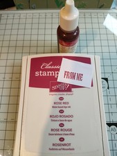 Stampin Up Ink Pad And Refill Rose Red
