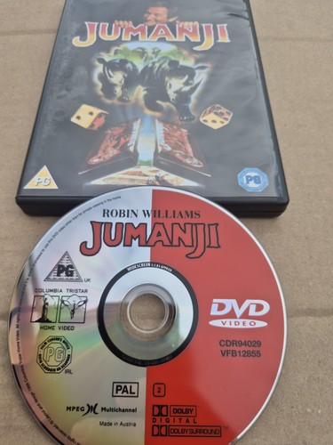 Jumanji dvd - jumanji, [dvd]