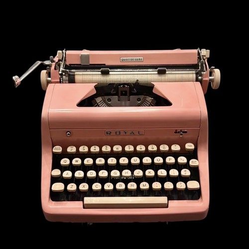 Rare 1957 vintage pink - rare!, royal