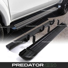 BLACK RUNNING BOARD SIDE STEPS