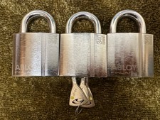 3x Abloy 340’s keyed alike
