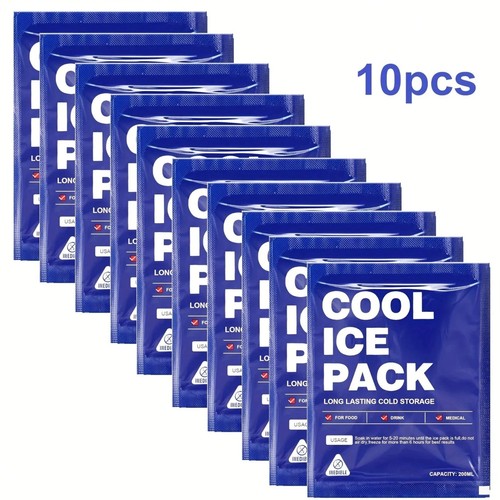 10pcs reusable ice packs - 10pcs,