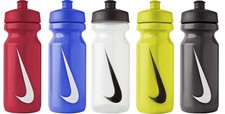 Nike Water Bottle Big Mouth 650ml Red Blue Clear Green Or Black New 100% Genuine