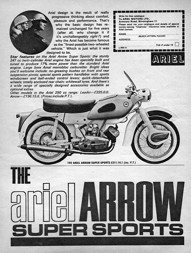 1964 ariel arrow super - ariel,