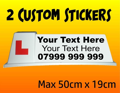 Driving school roof sign - driving,