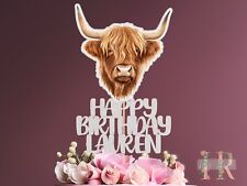Highland Cow Personalised