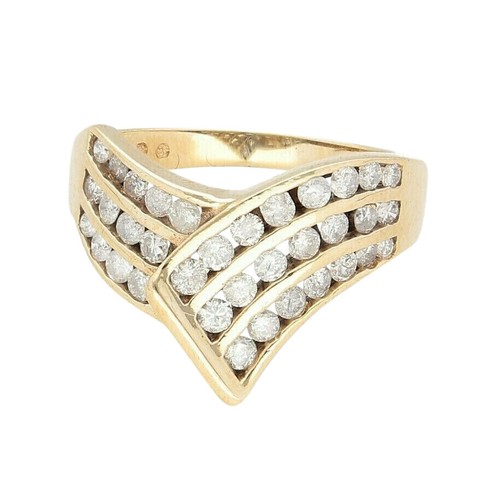 10carat yellow gold - yellow, channel
