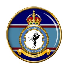 174 Squadron, RAF Pin Badge