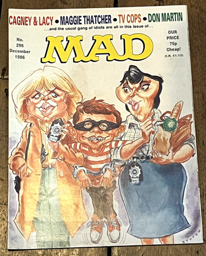 Vintage 1986 mad magazine - vintage,