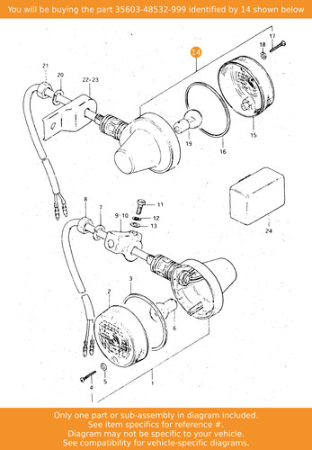 Suzuki lamp rear - lamp,,