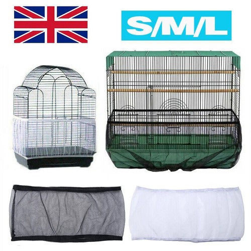 Bird cage mesh seed catcher - cage,