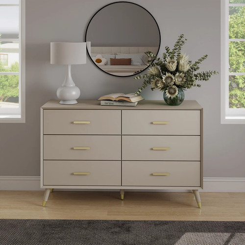Large drawer chest of - 6,