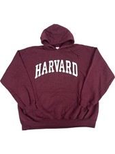 Harvard Hoodie Men's XL Maroon