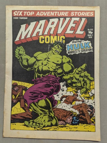 Marvel comic 332 march 7th - marvel,