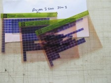 ROVER P6 3500, 3500S  PARTS MICRO FICHE SLIDES SET OF 3