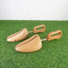 Russell & Bromley Wooden Shoe Trees Stretchers Size Large - 661 Made In England