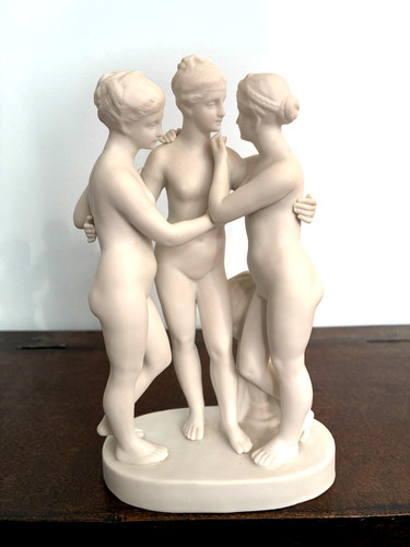 Antique parian ware figure - figure, of