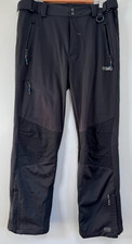 Trespass Softshell Trousers Mens Medium Black Waterproof Walking Tres-Tex Hiking