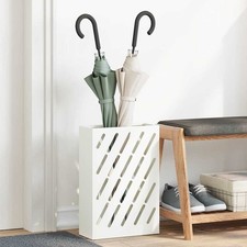 Umbrella Stand White 28 x 12 x