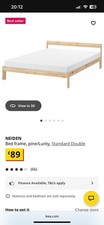 NEW IKEA Double Bed &
