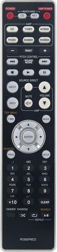 Rc002pmcd replacement remote - rc002pmcd,