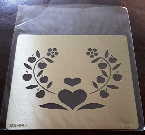 Heart suh 047 brass - heart,