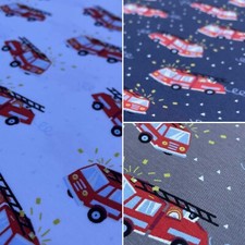 Fire Truck Novelty Cotton