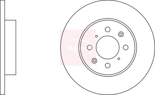 Brake disc apec - brake,
