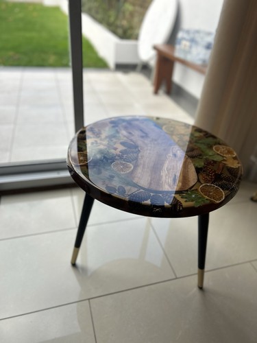 Resin cofee table - table, ,