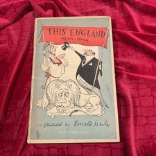 This England 1946-1949, Illustrated by Ronald Searle, PB 1949 1st Ed. [Humour]