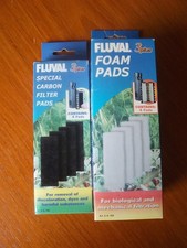 FLUVAL 3 PLUS  Replacement Filter Foam Sponge Media Pads and carbon filter pads