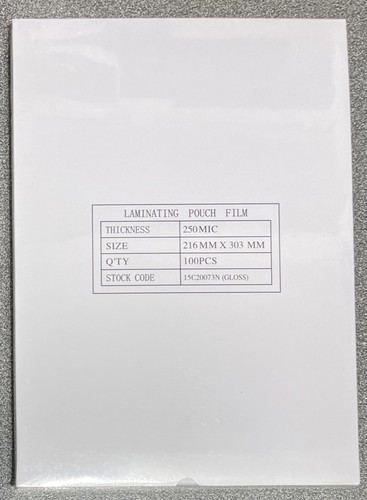 Laminating pouches film - film, a4