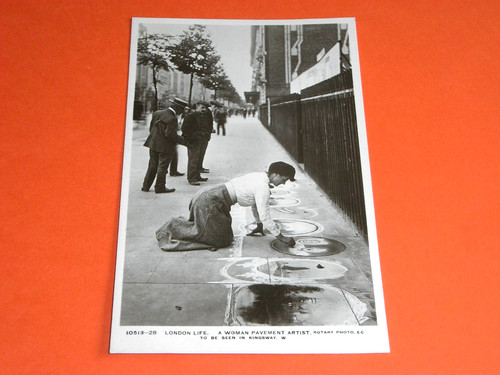 Original real photo postcard - ,