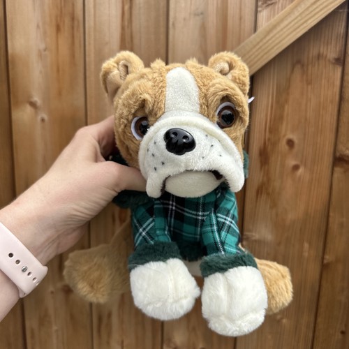 British bulldog tartan hooded - british,