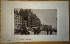 Postcard: Brighton, King’s Road - The Metropole Hotel. Posted on 11.12. 1909.